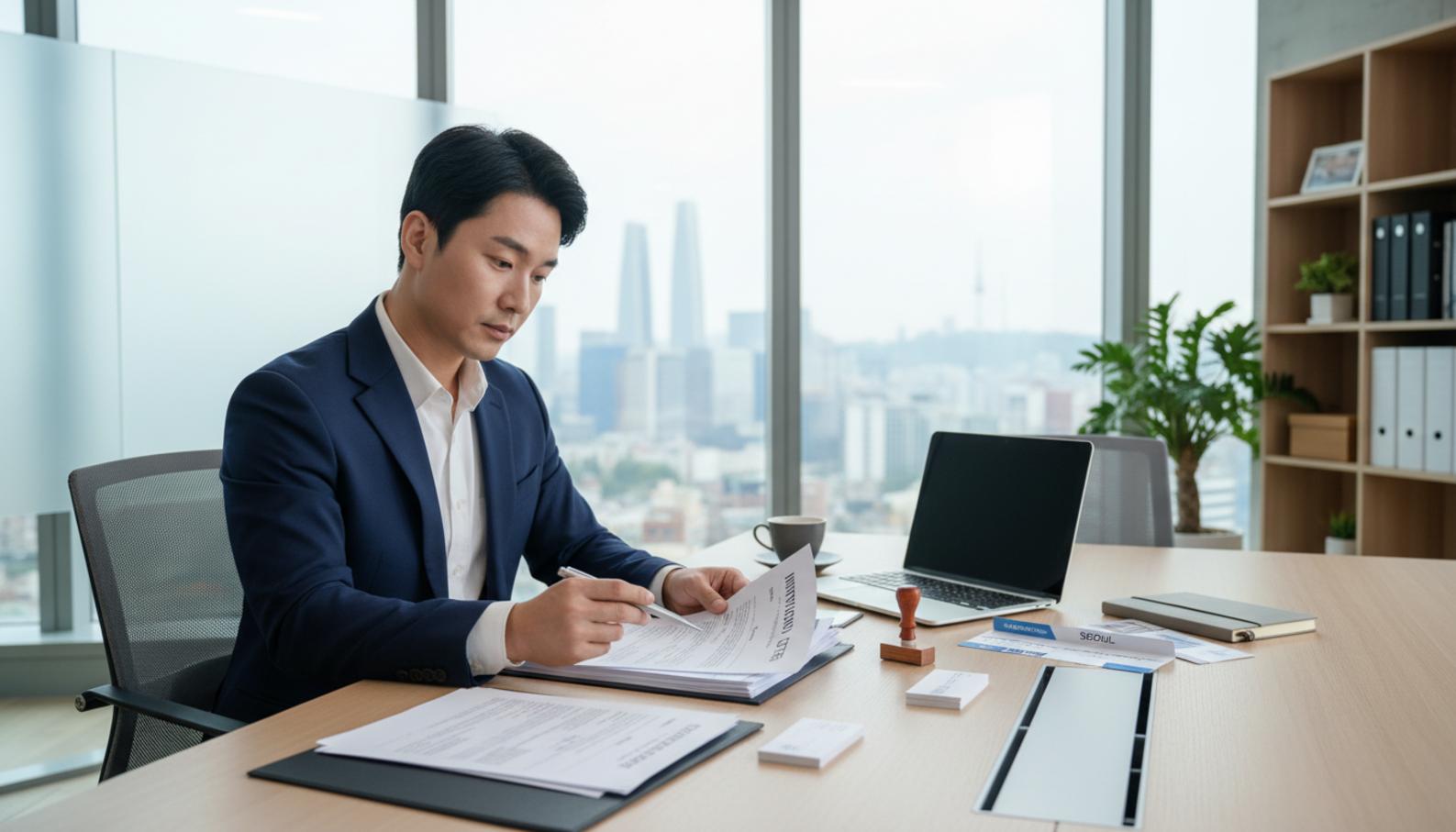Visa Thương Mại Hàn Quốc: Tối Ưu Hồ Sơ Tránh Chậm Chuyến