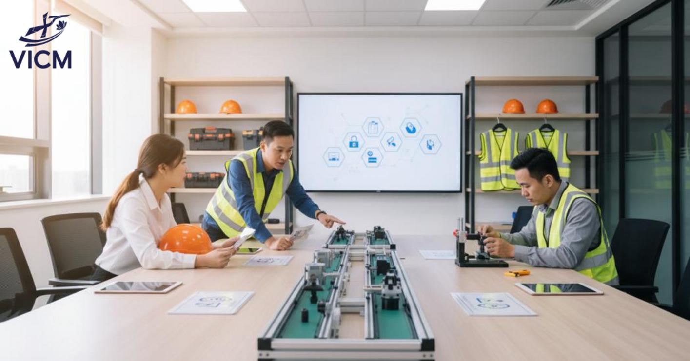 Đào tạo chuẩn quốc tế cần cấu trúc rõ, gắn kỹ năng, ngoại ngữ và văn hóa với đầu ra cụ thể. Đào tạo chuẩn quốc tế cần cấu trúc rõ, gắn kỹ năng, ngoại ngữ và văn hóa với đầu ra cụ thể.