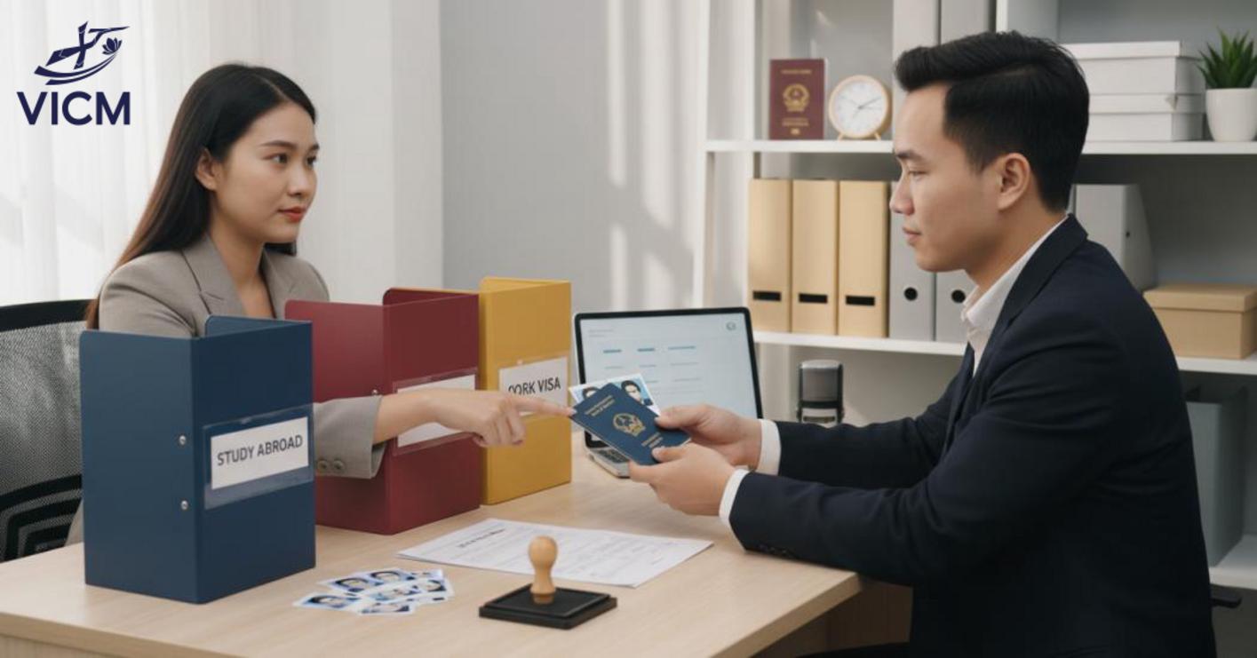 Hồ sơ chi tiết cho từng diện: du học, lao động, coe Hồ sơ chi tiết cho từng diện: du học, lao động, coe