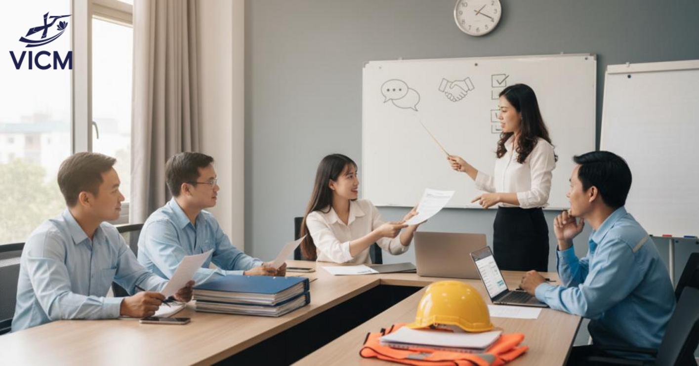 Chiến lược L&D kết hợp toàn diện giúp người lao động sẵn sàng và giảm rủi ro khi tuyển dụng quốc tế. Chiến lược L&D kết hợp toàn diện giúp người lao động sẵn sàng và giảm rủi ro khi tuyển dụng quốc tế.