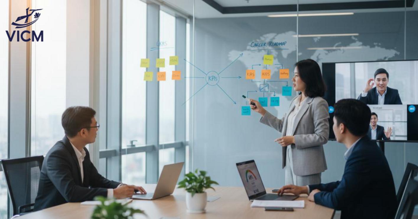 Kết nối okrs với kpi, lộ trình nghề nghiệp và chuẩn bị môi trường làm việc quốc tế Kết nối okrs với kpi, lộ trình nghề nghiệp và chuẩn bị môi trường làm việc quốc tế