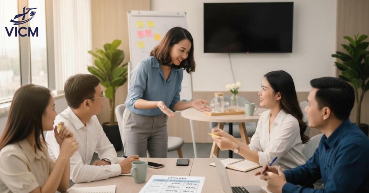 Ứng dụng cho doanh nghiệp: xây văn hoá làm việc an vui và hiệu suất bền vững Ứng dụng cho doanh nghiệp: xây văn hoá làm việc an vui và hiệu suất bền vững