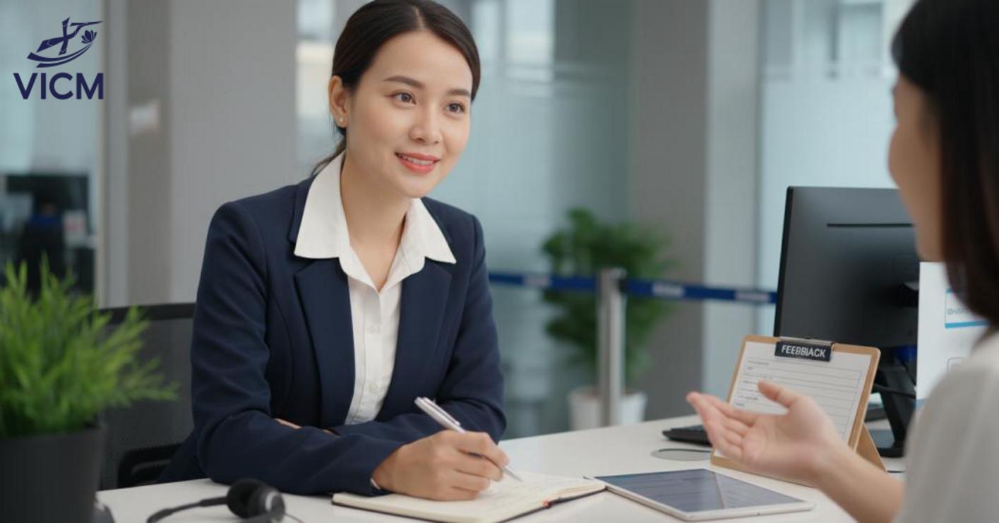 Thái độ phục vụ là thể hiện sự tôn trọng, trách nhiệm và chuyên nghiệp trong mọi tương tác với khách hàng. Thái độ phục vụ là thể hiện sự tôn trọng, trách nhiệm và chuyên nghiệp trong mọi tương tác với khách hàng.