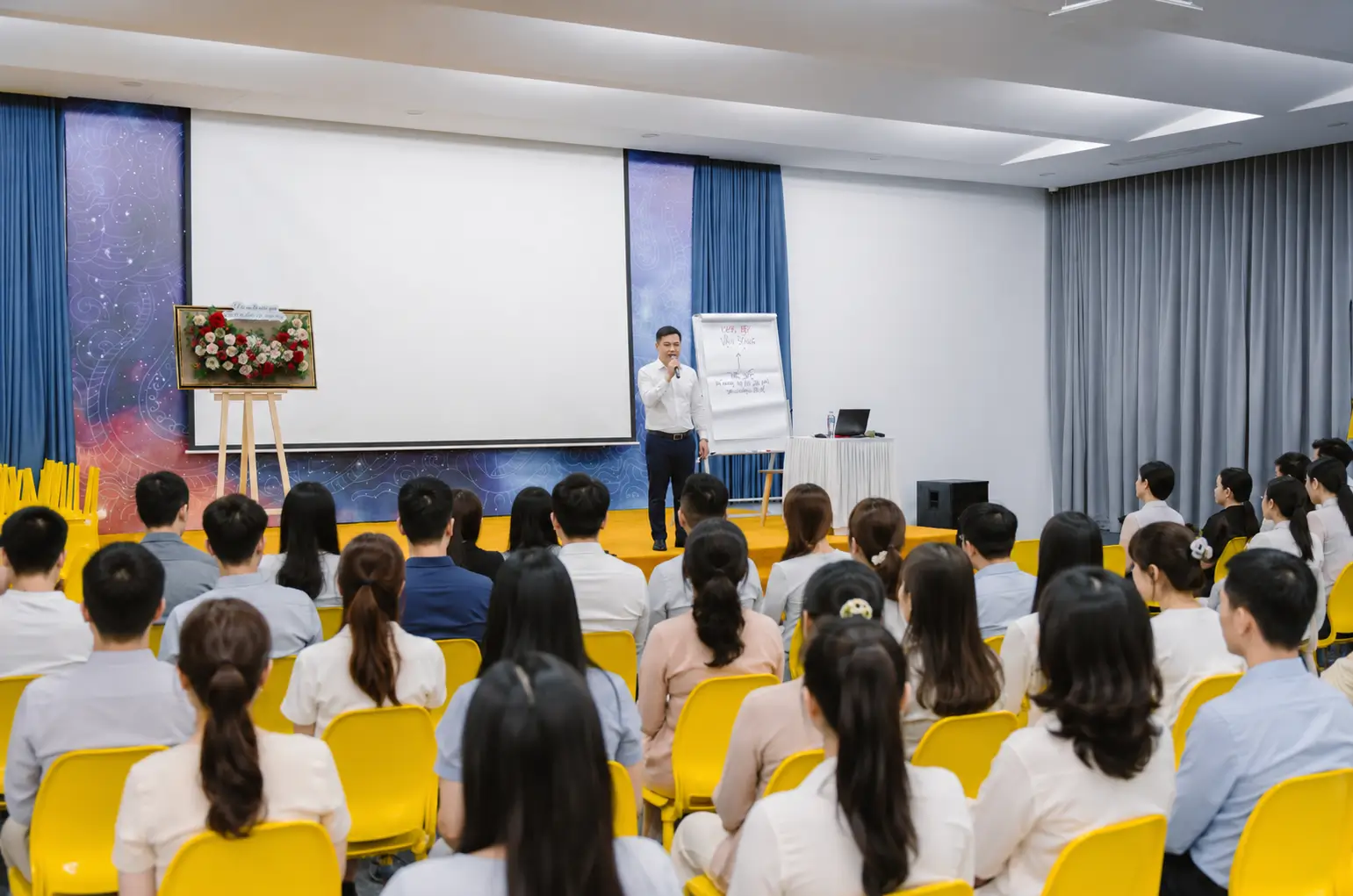 Hoat dong trai nghiem ket noi trong chuong trinh VICM