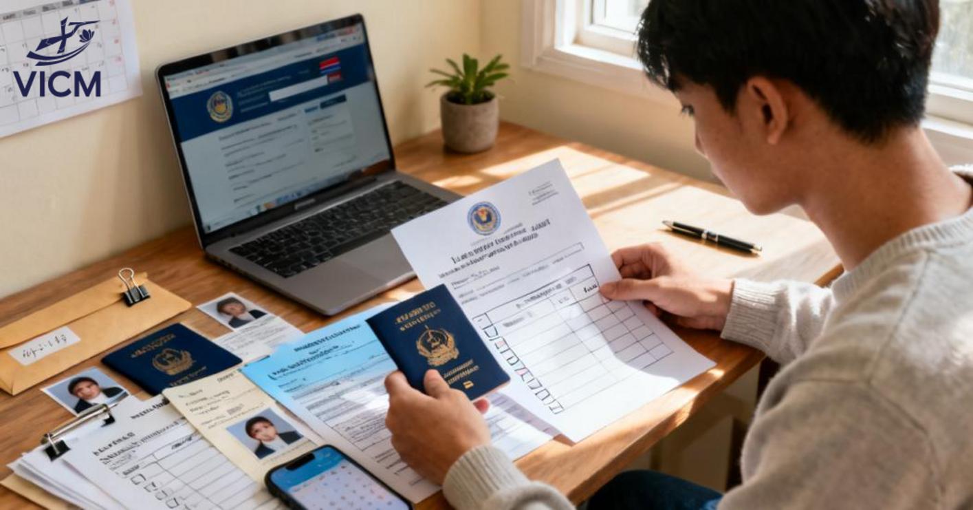 Chuẩn bị hồ sơ đầy đủ ngay từ đầu giúp thủ tục xin visa du học Hàn Quốc mạch lạc, tiết kiệm thời gian, giảm rủi ro. Chuẩn bị hồ sơ đầy đủ ngay từ đầu giúp thủ tục xin visa du học Hàn Quốc mạch lạc, tiết kiệm thời gian, giảm rủi ro.