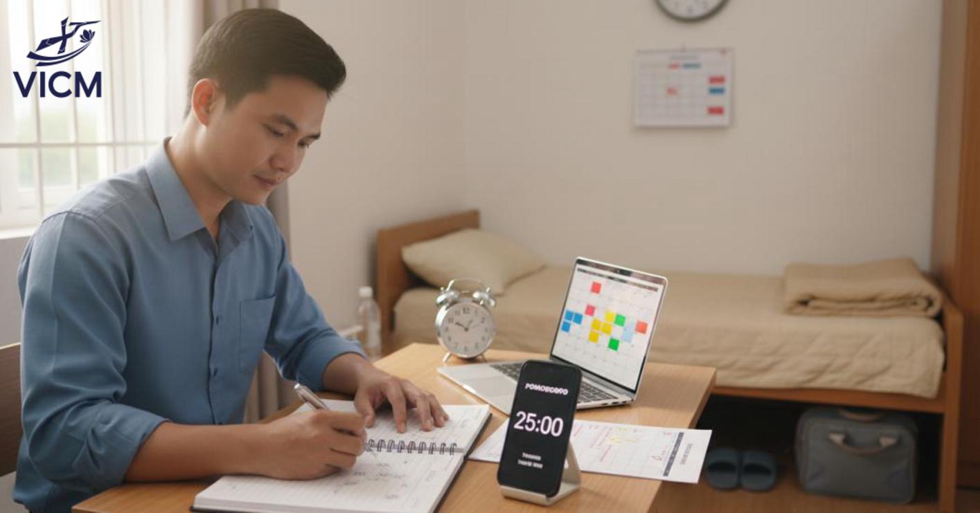 Kỹ năng và thói quen time management cho người lao động trước khi xuất ngoại