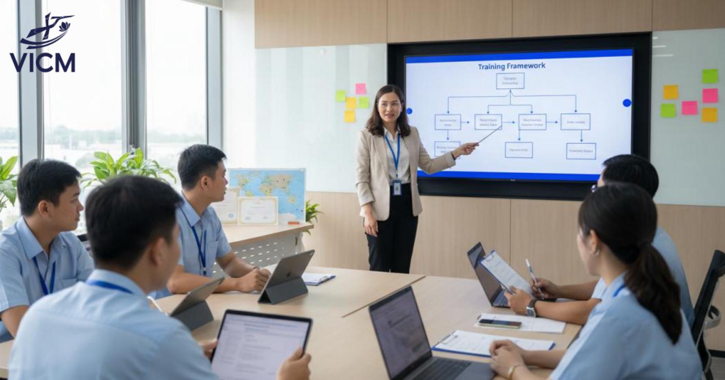 Ứng dụng framework cho đào tạo ngoại ngữ và phái cử lao động Ứng dụng framework cho đào tạo ngoại ngữ và phái cử lao động