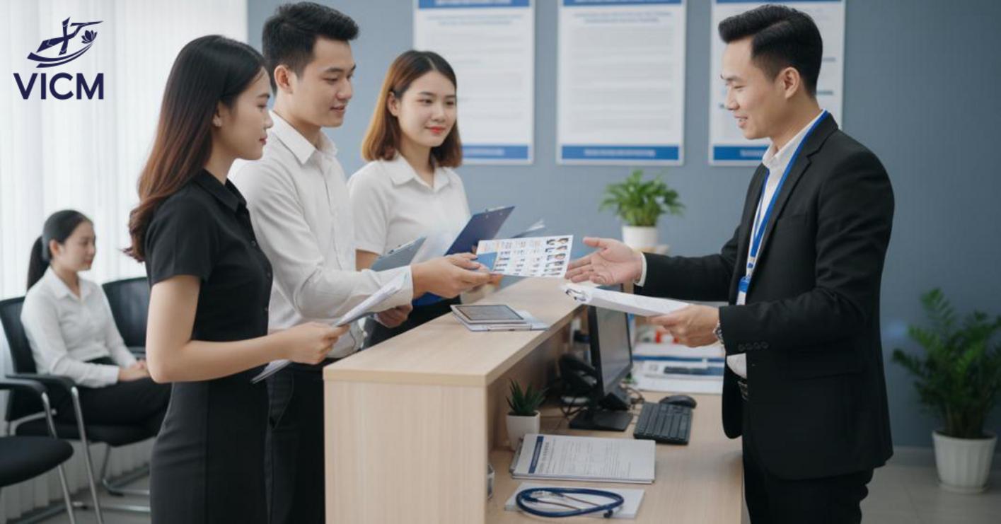Điều kiện đi XKLĐ Bộ LĐTBXH gồm sức khỏe, độ tuổi, lý lịch và phù hợp đơn hàng, giúp giảm rủi ro.