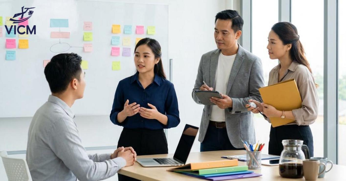 Customer Service Training gắn với tình huống thực tế, nâng cao giao tiếp, phối hợp và xử lý vấn đề Customer Service Training gắn với tình huống thực tế, nâng cao giao tiếp, phối hợp và xử lý vấn đề