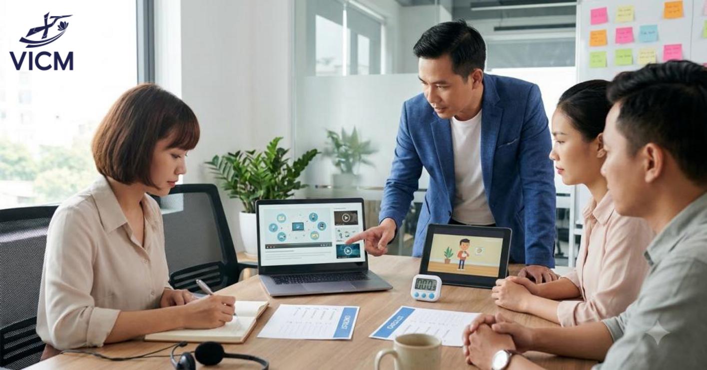 Hệ thống đào tạo nội bộ online đồng bộ nhận thức