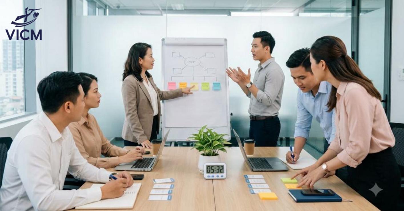 Experiential Learning giúp nhân sự rèn luyện khả năng thích ứng, phối hợp và lãnh đạo qua những tình huống gần với công việc thực tế.