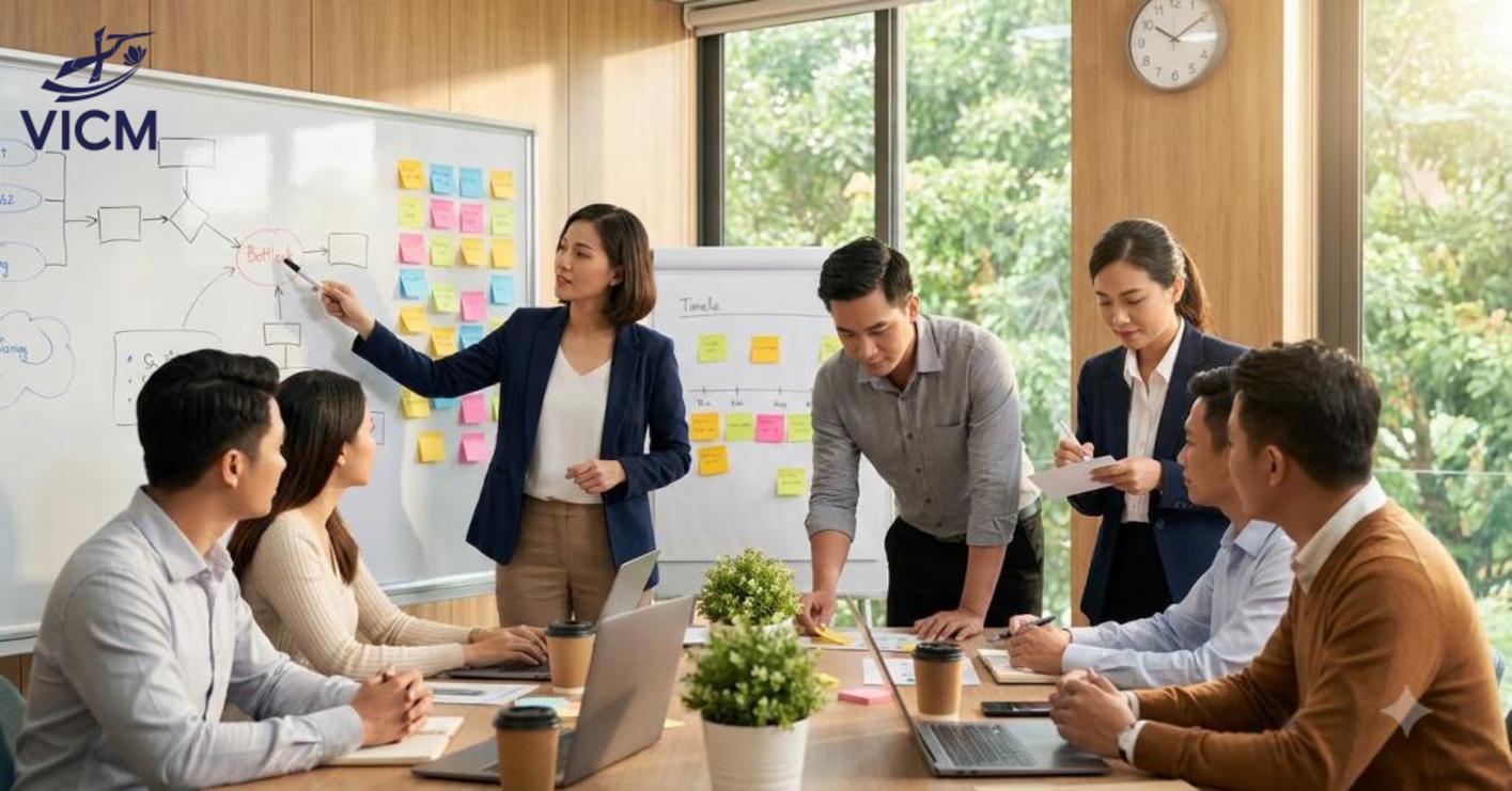 Instructional Design giúp doanh nghiệp thiết kế trải nghiệm học tập phù hợp với khoảng trống năng lực và nhu cầu thực tế của đội ngũ.