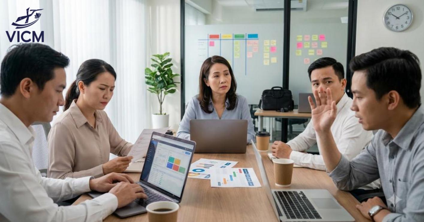 Nhận diện đúng dấu hiệu chậm bắt nhịp giúp doanh nghiệp kịp thời nâng cấp kỹ năng thích nghi cho nhân sự. Nhận diện đúng dấu hiệu chậm bắt nhịp giúp doanh nghiệp kịp thời nâng cấp kỹ năng thích nghi cho nhân sự.
