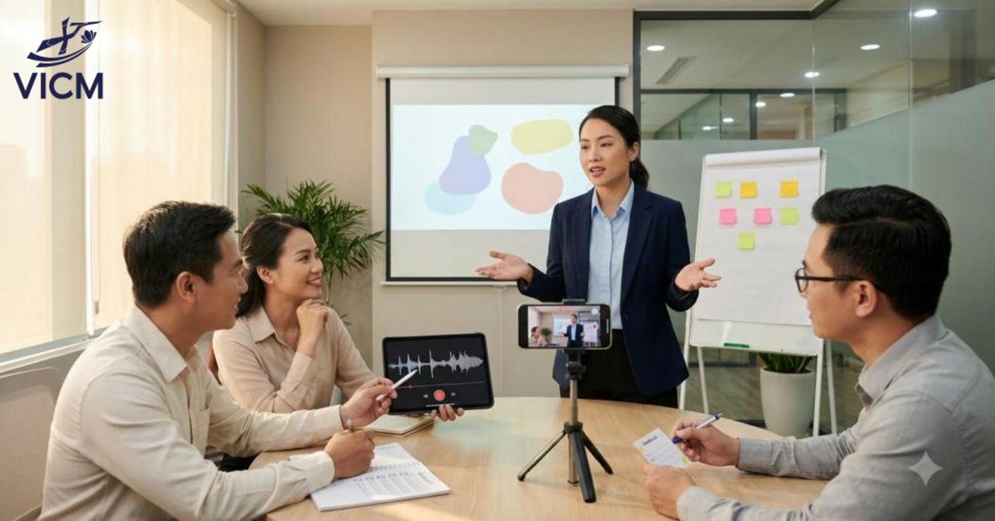 Tự đánh giá kỹ năng thuyết trình và cải thiện sau mỗi lần trình bày