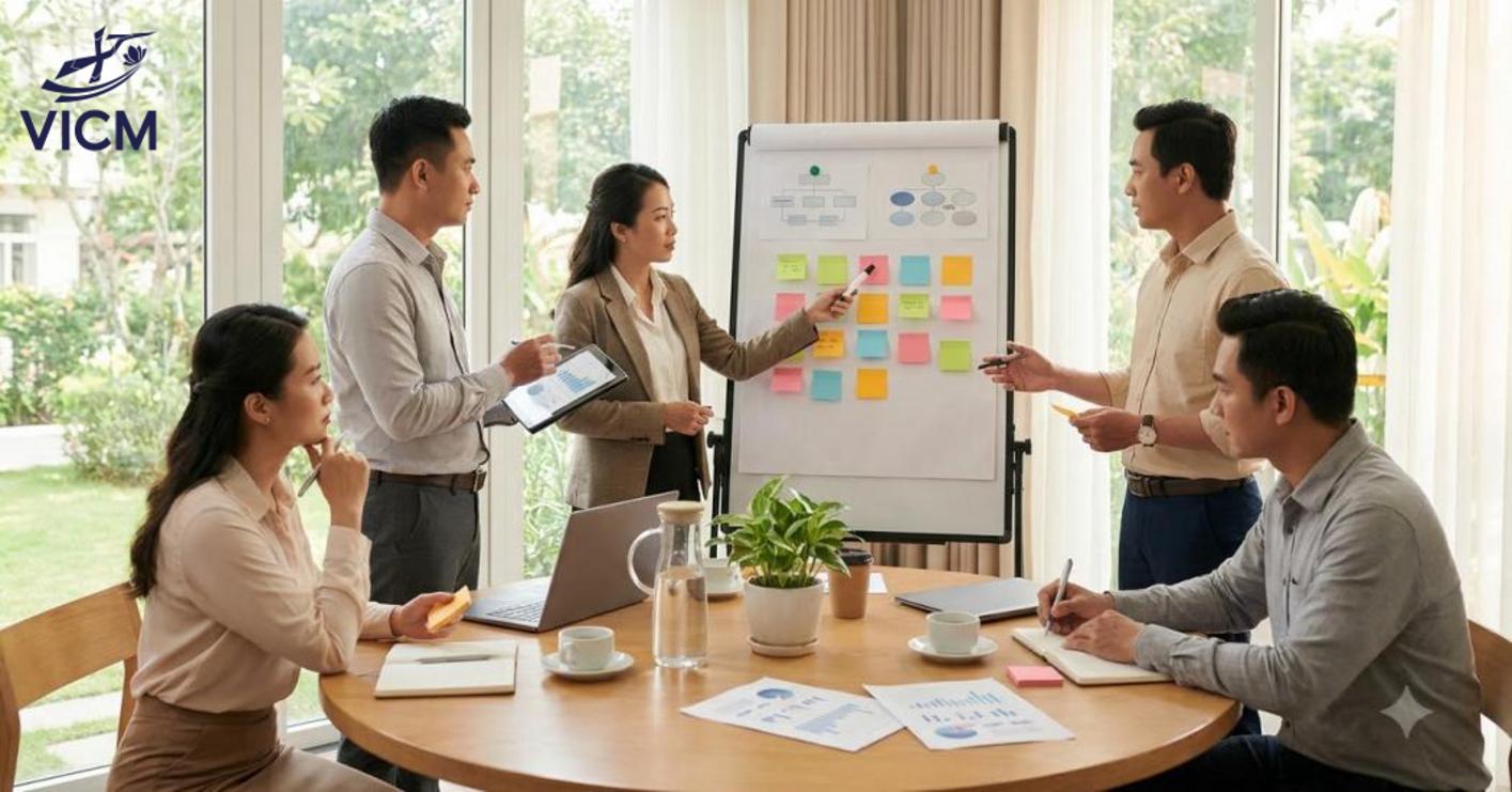 Đào tạo kỹ năng tư duy phản biện cần gắn với thực tế công việc để nâng cao phối hợp và hiệu suất bền vững.