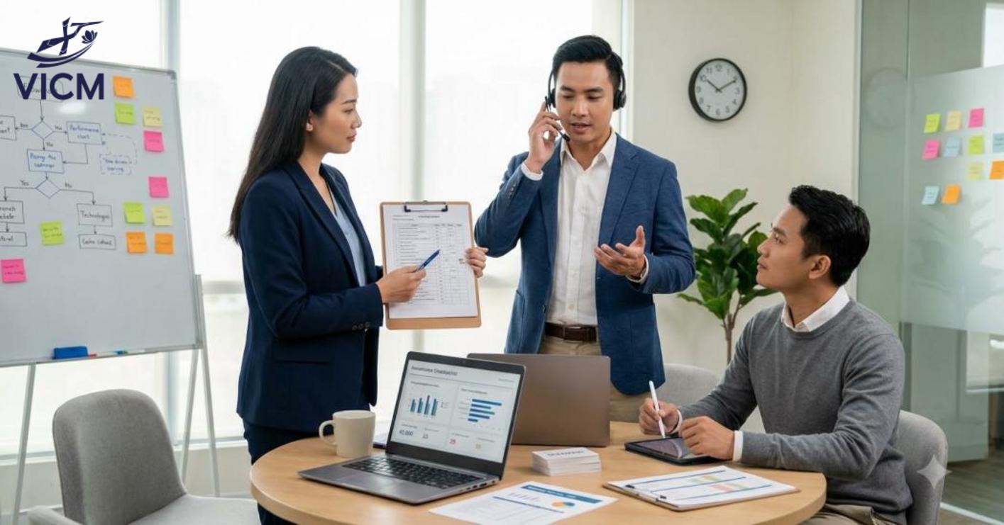 VICM giúp doanh nghiệp chuyển Sales Training thành hành động, nâng cao hiệu suất bán hàng