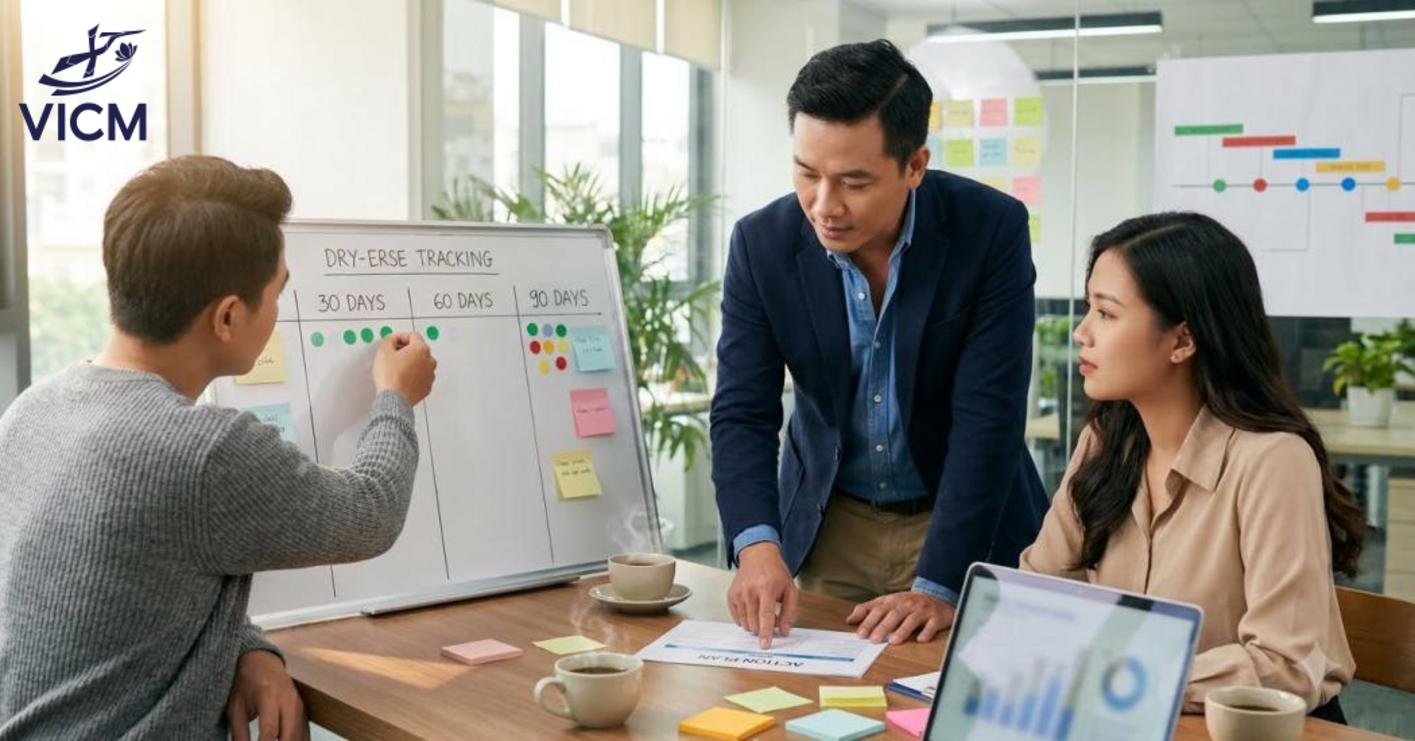 Kết nối học viên, quản lý và theo dõi để biến kiến thức thành thói quen