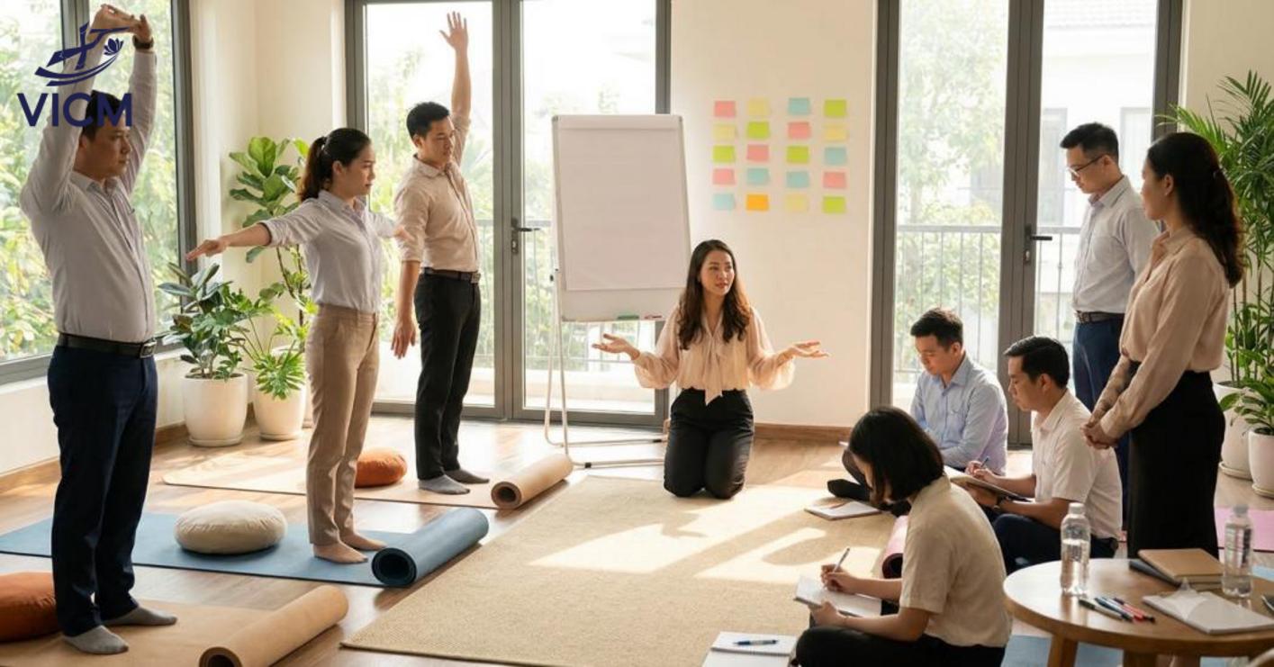 Quy trình thiết kế workshop kết hợp thể chất – tinh thần – mindset